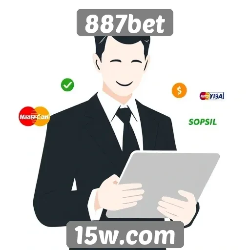 Opções de pagamento disponíveis na plataforma 887bet
